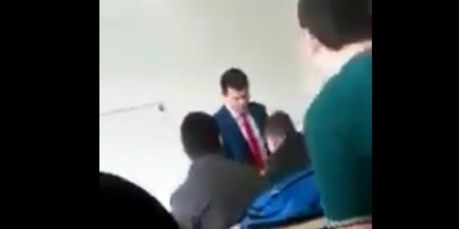 Öğrencilerin kaydettiği skandal görüntülere soruşturma