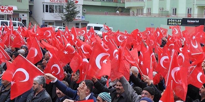 Yozgat'ta Zeytin Dalı Harekatı'na destek mitingi