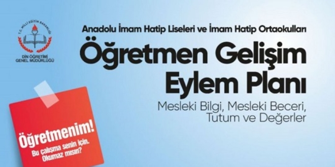 Öğretmen Gelişim Eylem Planı hazırlandı