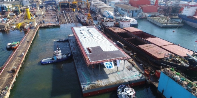 Yüzer Karaköy İskelesi nisan ayında hizmete alınacak