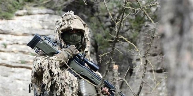 TSK'nın keskin nişancıları Afrin'de