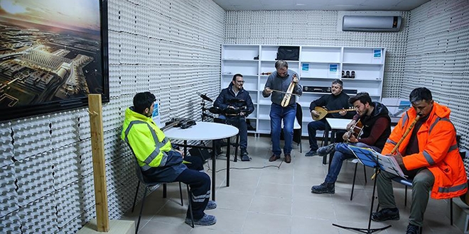 Üçüncü havalimanı çalışanlarına şehir yaşamını aratmıyor