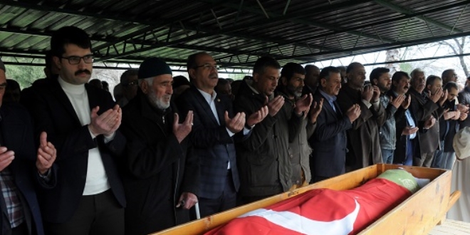 Kore gazisi son yolculuğuna uğurlandı