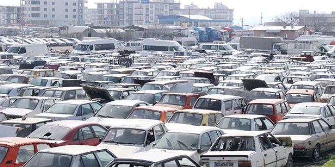 El konulan araçların otopark ücretleri değerini aştı