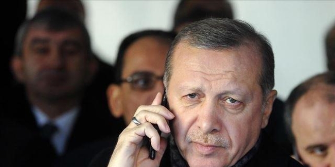 Erdoğan'dan Yavaşça'ya geçmiş olsun telefonu