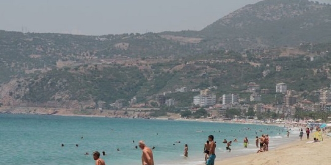 Kleopatra Plaj en gzel plajlar listesinde 6'nc oldu