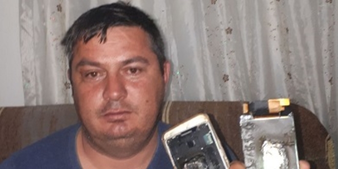 Mu�la'da patlayan cep telefonu pani�e neden oldu