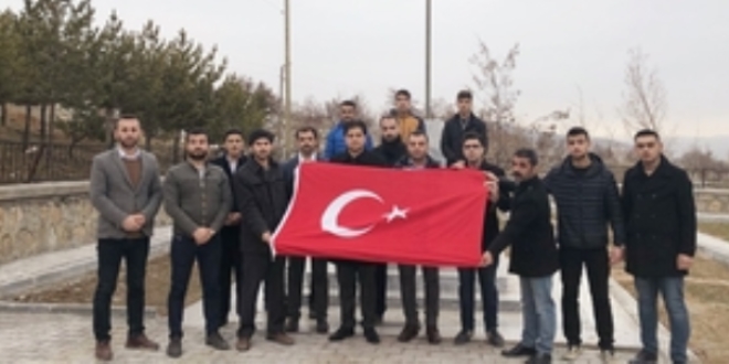 Afrin gazisine Muş'ta karşılama