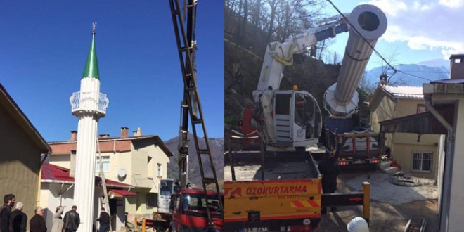 Rize'de minaresiz camiye pratik ��z�m