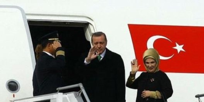 Cumhurbaşkanı Erdoğan Cezayir'e geldi
