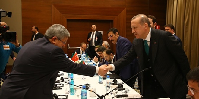 Erdoğan ile Cezayir Başbakanı bazı anlaşmalar imzalandı