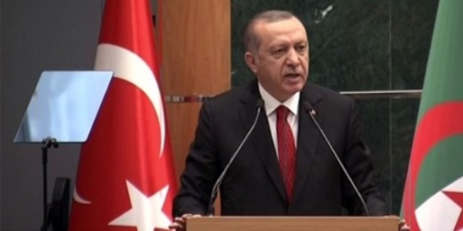 Erdoğan Cezayir'le ticaret hacmi hedefini açıkladı