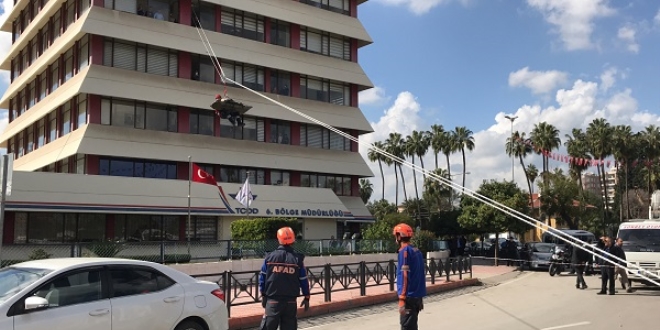 AFAD'dan ger�e�i aratmayan tatbikat