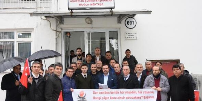Afrin'e gitmek için dilekçe verdiler