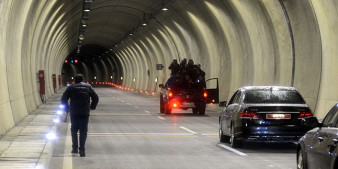 Yar�m as�rl�k hayal Cankurtaran T�neli, a��ld�