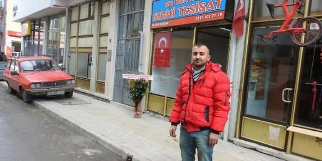 Eski hükümlü, devlet desteğiyle iş yeri açtı