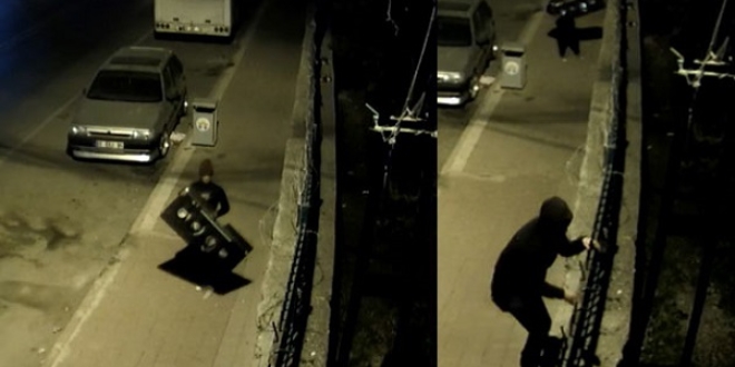 Önce kameraya sonra polise yakalandılar