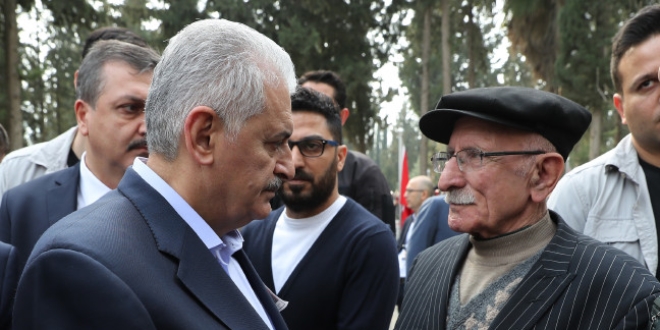 Başbakan'dan Afrin şehidinin ailesine taziye ziyareti
