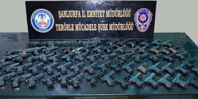 Sınırda 69 tabancayla yakalanan 3 kişi DEAŞ'lı çıktı