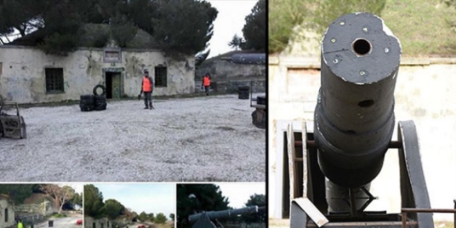 Çanakkale'de tarihi tabyada 'paintball'a soruşturma