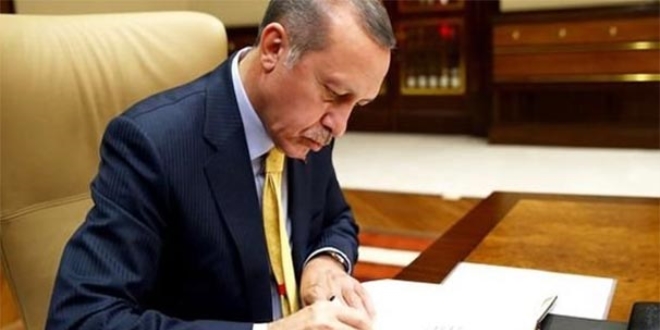 Cumhurbaşkanı Erdoğan'dan kanun onayı