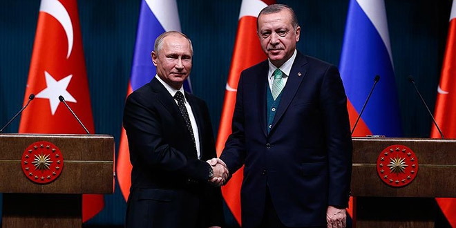 Cumhurbakan Erdoan ile Putin telefonda grt