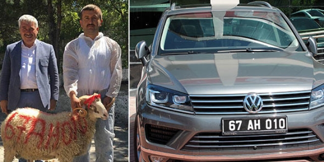 Belediye Başkanının makam aracına haciz koyuldu