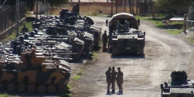 Suriye sınırında hareketlilik