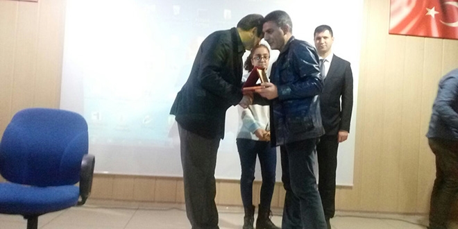 'Matematik Olimpiyatı'nda dereceye giren öğrencilere ödül