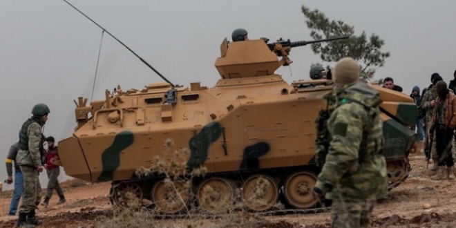Afrin'de 4 köy daha teröristlerden temizledi