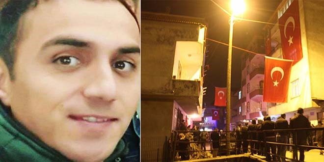 Şehidin acı haberi ailesine ulaştırıldı