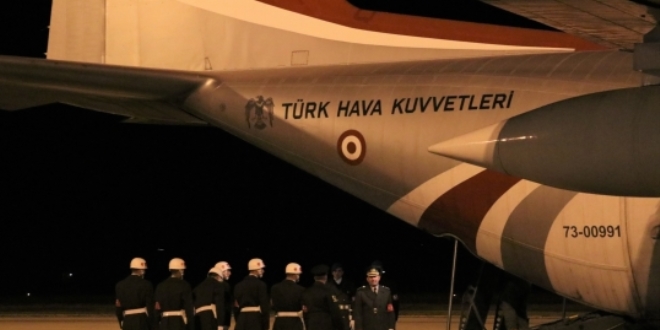 Şehit Uzman Çavuş Koç'un cenazesi memleketine getirildi