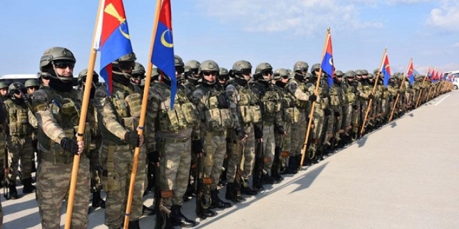 Şırnak'tan Afrin'e dualarla uğurlandılar