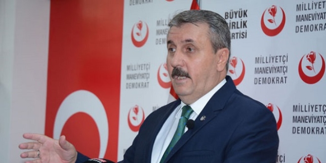 BBP Genel Başkanı Destici: Bu bir uzlaşma paketidir