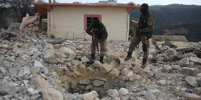 Afrin'de bir mühimmat imalathanesi ele geçirildi