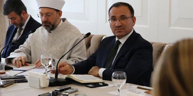 Bozdağ, Diyanet İşleri Başkanı ve YÖK Başkanı ile görüştü