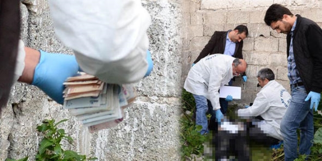 Ta�lanarak �ld�r�ld�! Avu�lar�ndan 4 bin TL ��kt�