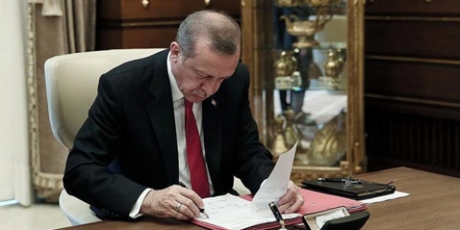 Cumhurbaşkanı Erdoğan'dan kanun onayı