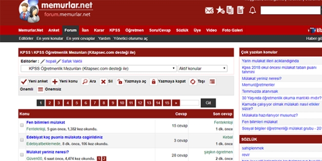 Öğretmen adayları mülakat yerlerini konuşuyor!