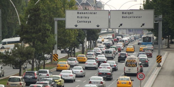 Ba�kentte baz� yollar trafi�e kapat�lacak