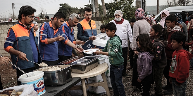 AFAD'tan terörden arındırılmış bölgelere yardım