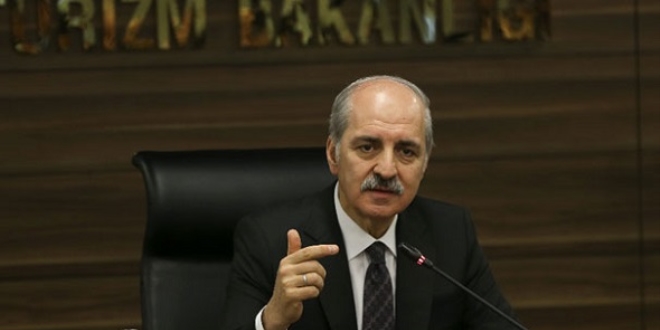 Kurtulmuş: 2018 için 38 milyon turist hedefliyoruz