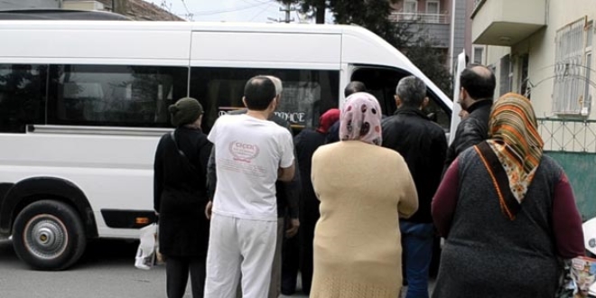 Okul servisinde unutulan öğrenci kurtarıldı