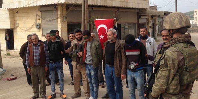 Afrin'de 9 köyde 18 terörist TSK'ya teslim edildi