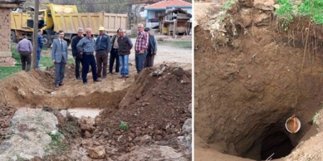 Köylüler tedirgin... Her geçen gün büyümeye devam ediyor