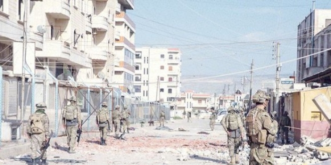 TSK ve SO birlikleri Afrin'in gneyine ilerliyor