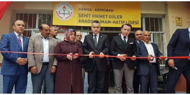 �ehit Hikmet G�ler'in ismi okula verildi