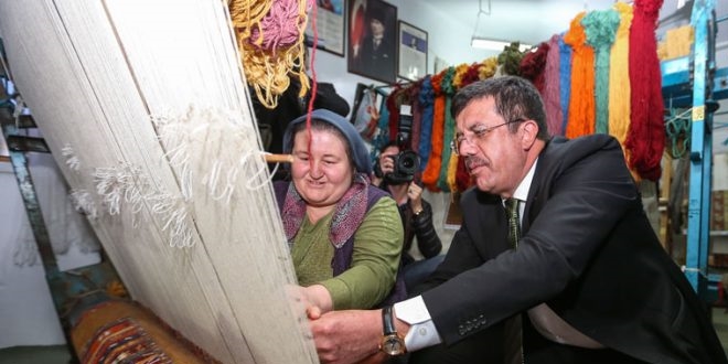 El dokuması halıda 1 milyar dolar ihracat hedefi