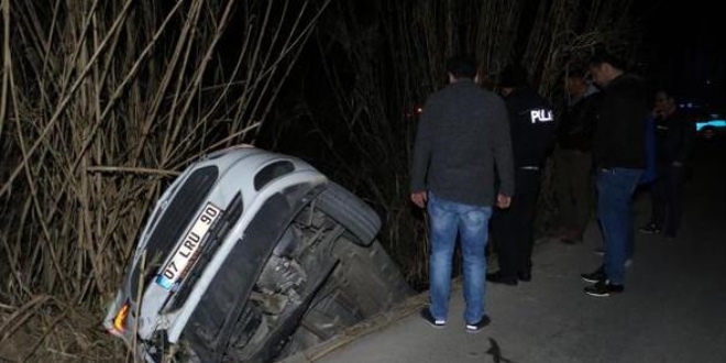 Aydın'da otomobil sulama kanalına düştü: 2 ölü
