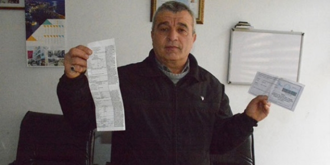 Hi� gitmedi�i yerden trafik cezas� geldi